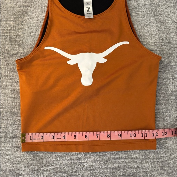 Women's Texas Longhorns Crop Tank Top - Picture 10 of 10